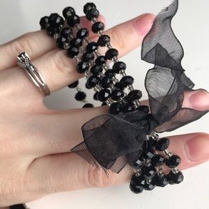 🌸 2/$4 🌸 Stretchy Black Bracelet